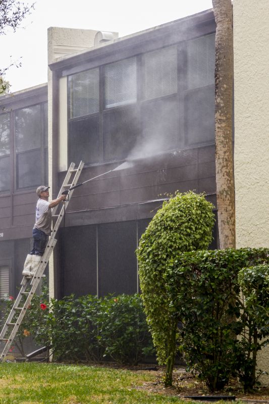 Exterior Building Washing