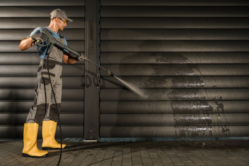 Garage Floor Power Washing