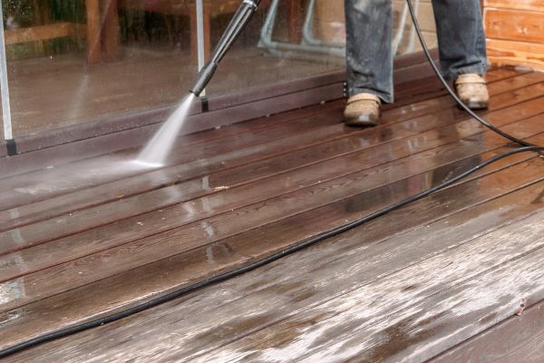 Pool Deck Power Washing in Fort Walton Beach
